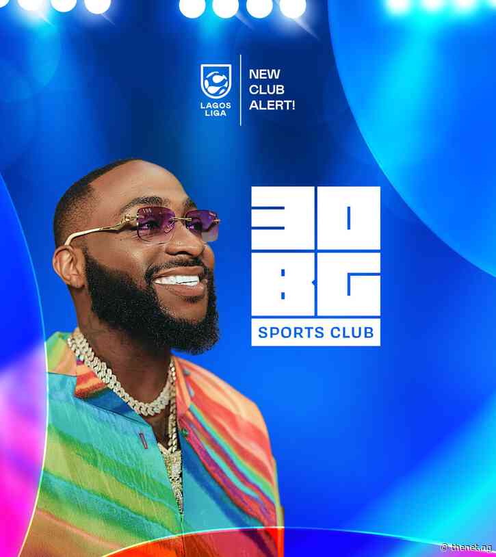 Davido joins other celebrities in Lagos Liga with 30BG Sports Club