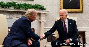 Donald Trump zurück in Washington – Treffen mit Biden und Republikanern