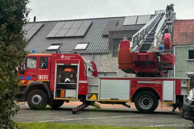 Brandweer heeft schouwbrand in Adinkerke snel onder controle