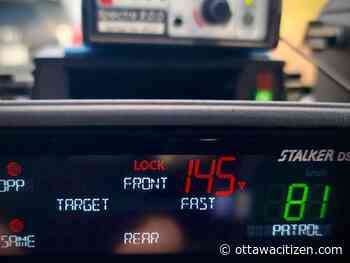 Driver's 'new' car headed for impound after Limebank Road speed stop by Ottawa police