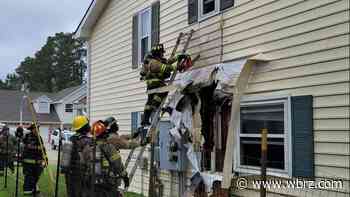 Hammond Fire puts out multi-home fire on Rue St. Martin