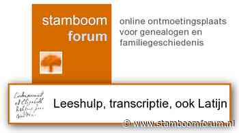 19-11-1634 Goirle doopinschrijving Joanna Bax [Leeshulp, transcriptie, vertaling, betekenis ]