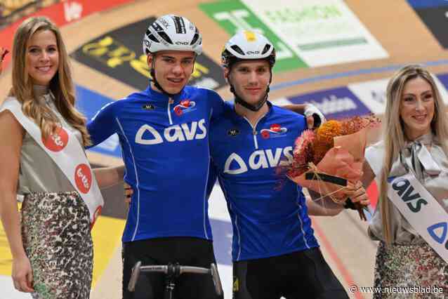 Thor Feyaerts en Witse Bertels blijven ook na tweede dag op kop in Toekomstzesdaagse