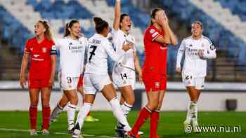 FC Twente Vrouwen krijgt pak slaag in Champions League van Real Madrid