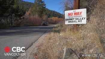 B.C. community angry over proposed gravel pit mining operation