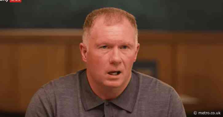 England and Man Utd legend Paul Scholes names the player who sent him into retirement