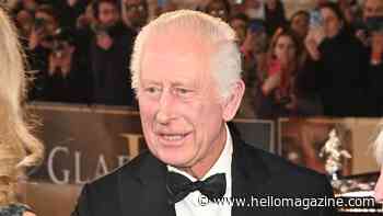 King Charles leads Gladiator II stars at glitzy premiere – as Queen Camilla misses out