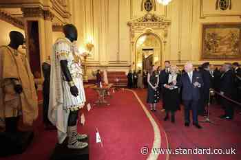 King celebrates film and TV industry at Buckingham Palace