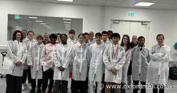 Technology park visit aims to inspire Oxford school students