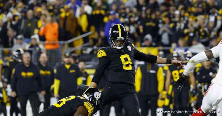 Steelers K Chris Boswell breaks incredible streak in win over Commanders