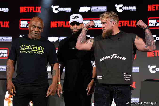 Proline players favour Mike Tyson to win boxing bout against Jake Paul