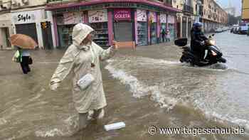 Erneut heftige Regenfälle in Spanien