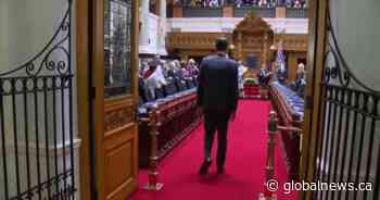 Governing BC NDP MLAs sworn in following historically close election