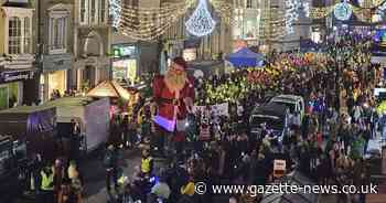 Christmas arrives in Colchester as hundreds turn out to enjoy festive fun