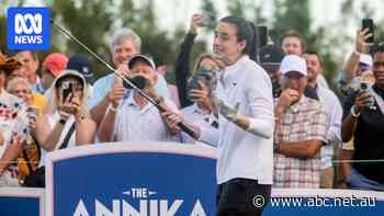 Caitlin Clark draws a massive crowd to golf pro-am, then smacks a ball into them