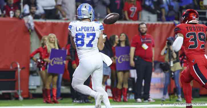 Injury report: Sam LaPorta sits, Taylor Decker returns on Wednesday