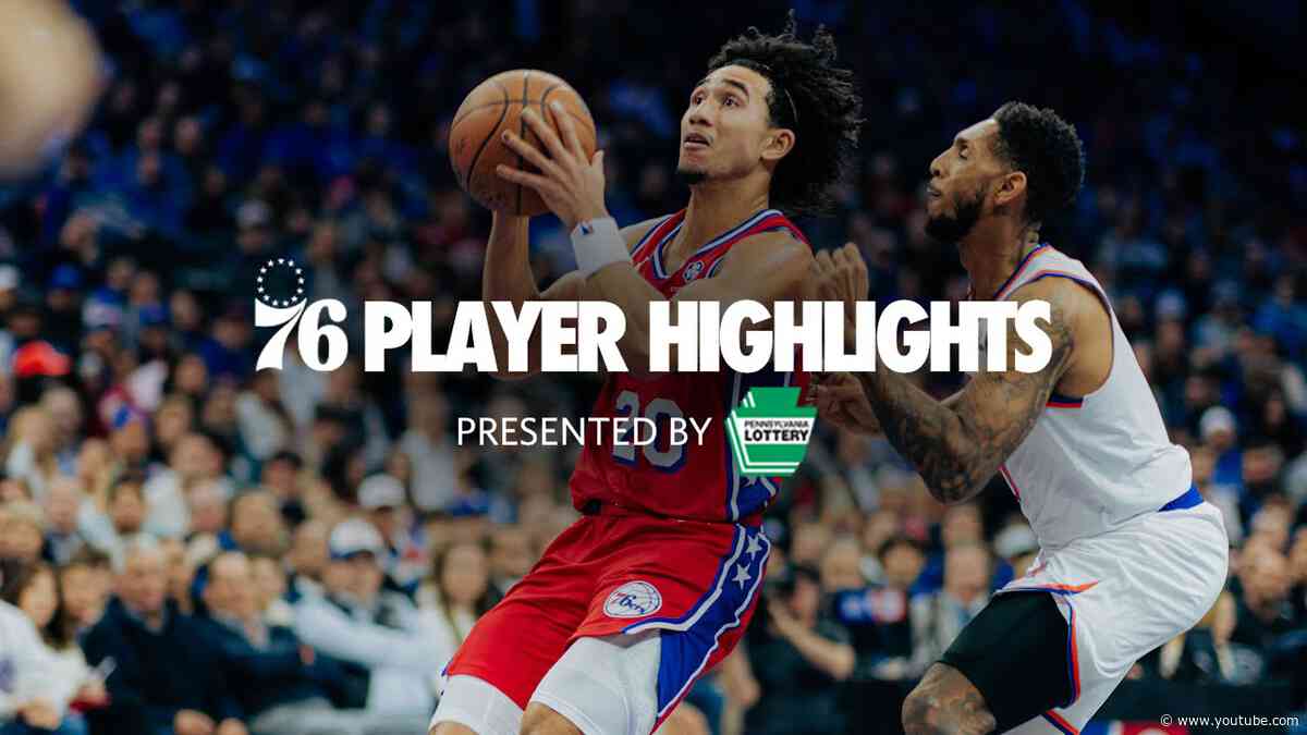 Player Highlights: Jared McCain vs. New York Knicks | 11.12.24