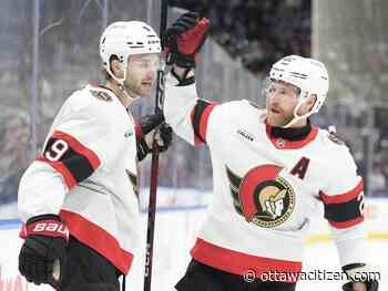 SNAPSHOTS: Ottawa Senators need to pick up where they left off in Toronto