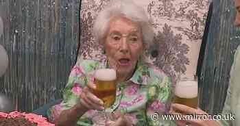 Grandma, 110, reveals her secret to living longer is a can of beer every day