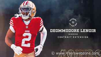 49ers Sign DB Deommodore Lenoir to a Five-Year Contract Extension