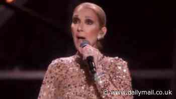 Celine Dion dazzles in a shimmering pink gown as she joins Jennifer Lopez performing at glamorous Elie Saab event in Riyadh