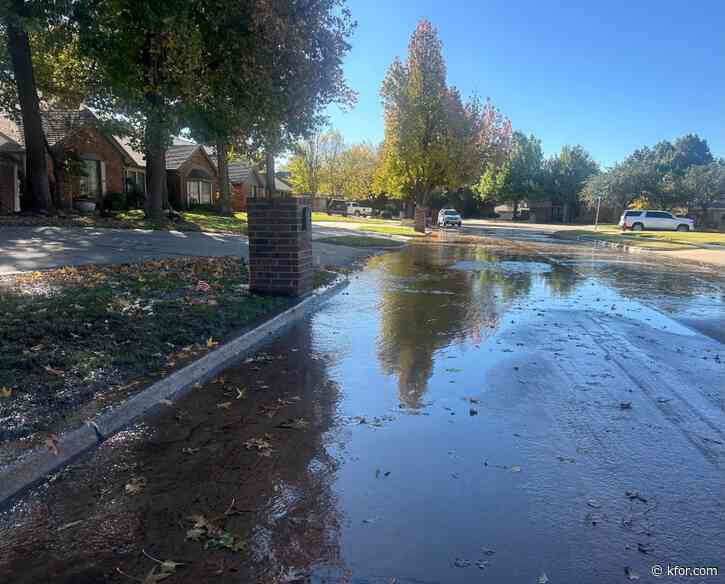 Some Bethany families left with low water pressure after breaks