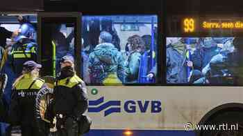 281 aanhoudingen in Amsterdam, ME trad ook in havengebied op