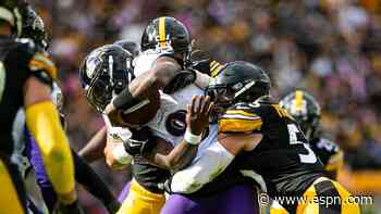 Lamar at a loss to explain woes against Steelers