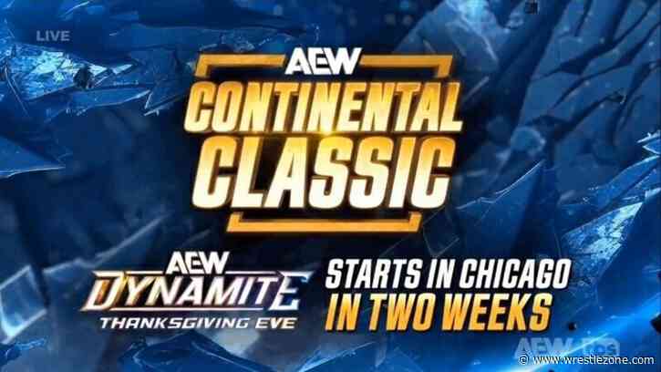 AEW Continental Classic To Begin On 11/27 AEW Dynamite