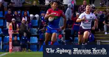 Roosters star Dominic Young shows why he's being touted as England's answer to Wallaby convert Joseph Aukuso-Suaalii