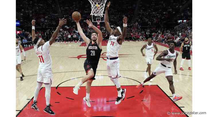 Clippers can’t keep pace with Rockets in 2nd half