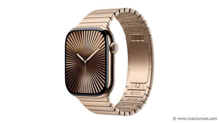 Apple Releases $350 Gold Link Bracelet for Apple Watch