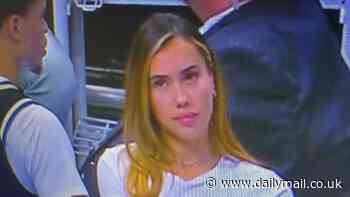 Stunning NBA fan goes viral after gazing at player from courtside