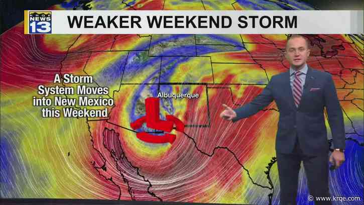 Warmer end to the week before our next storm