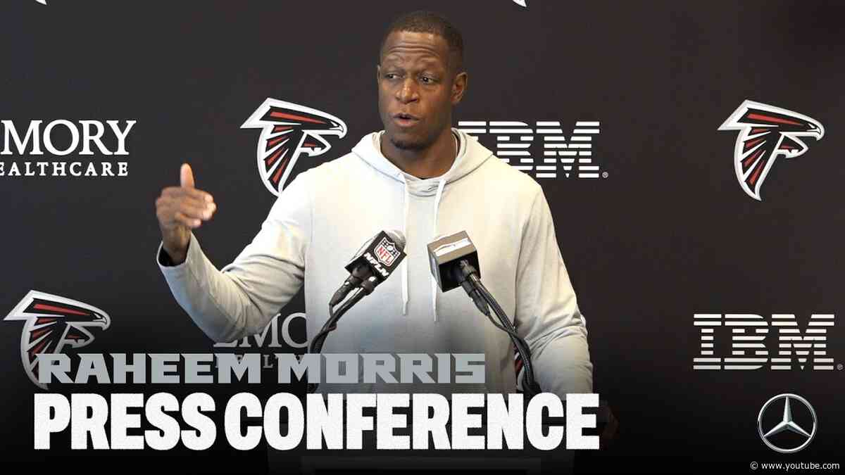 Raheem Morris gives injury updates and speaks matchups heading into Week 11 | Press Conference