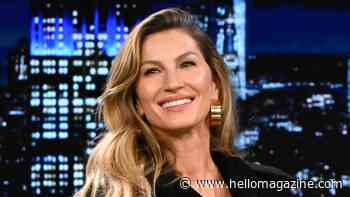 Gisele Bündchen looks radiant as she debuts baby bump for the first time at event