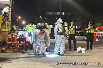 City bars and restaurants evacuated after suspected 'corrosive substance' attack in Cardiff's Mermaid Quay - live updates