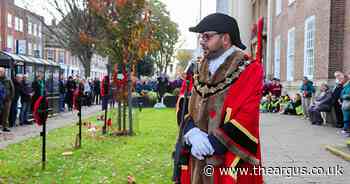 Town mayor gets new 'animal-friendly' robes