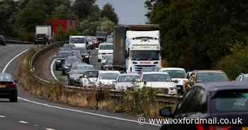 LIVE: Incident on A34 obstructs lane causing rush hour delays