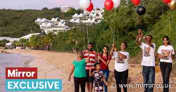 Family of young man stabbed to death by two 12-year-olds release balloons on emotional anniversary