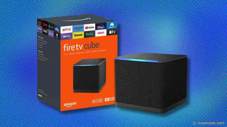 Grab the Amazon Fire TV Cube on sale for under $100 and stream to your heart's content