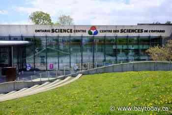 Workers say goodbye to an almost-empty Ontario Science Centre as repairs get underway