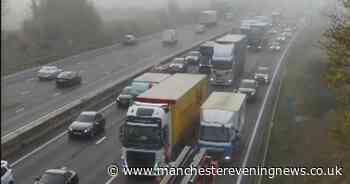 M6 LIVE traffic updates: Long queues building with lane shut after crash