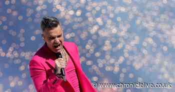 Robbie Williams Newcastle support acts for Come Together including Kaiser Chiefs and Perrie