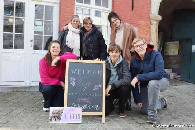 Leerlingenraad Bernarduscollege schenkt 1.000 euro aan TEJO Oudenaarde