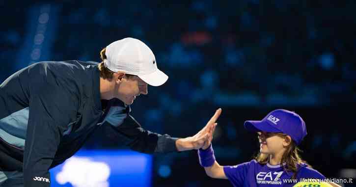 “Hai paura? Puoi vincere?”: il video della piccola Francesca che incontra Jannik Sinner alle Atp Finals commuove il mondo del tennis