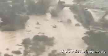 Pilot shows what it's like to land at Spanish airport in red-level storm