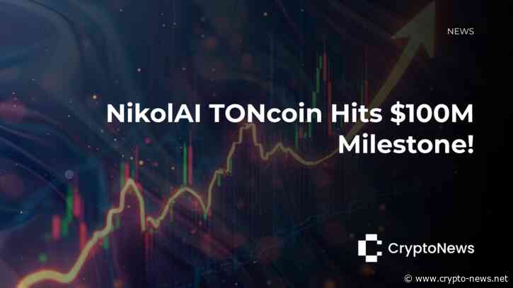 NikolAI TONcoin Skyrockets to $100M Market Cap in Just 11 Days