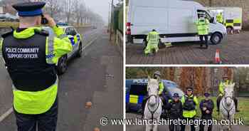 7 tickets issued as police crackdown on speeding and motoring offences