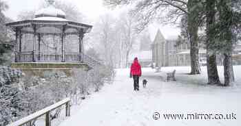 Met Office maps show three snow scenarios next week including 'prolonged' wintry blast